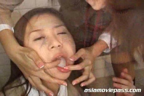 lez swapping porn cum Asian