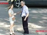 College girl in high heels