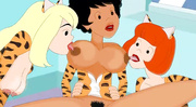 Hot lesbian threesome from Josie and the Pussycats