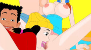 Horny youngsters from Recess enjoy foursome orgy