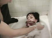 Tied up in the tub