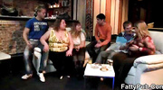 BBW loving guys get BJs from sluts