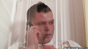 Steel cock fucks mature