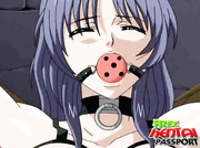 Gagged up hentai