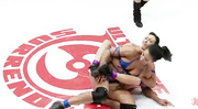 Two Asian beauties battle it out in the ultimate surrender match