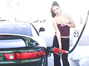 Teen Samantha public nudity